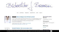 Desktop Screenshot of buecherstube.biz